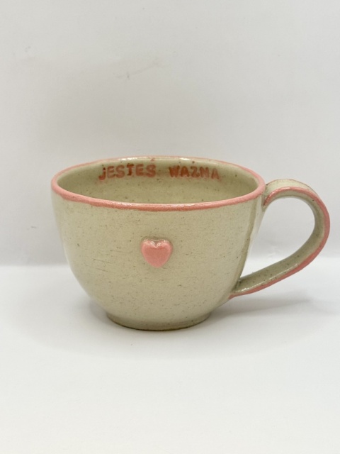 Filiżanka ceramiczna 250 ml z afirmacją
