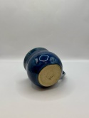 Kubek ceramiczny niebieska baryłka ok 350 ml