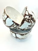 Marmurkowa miska ceramiczna ok 400 ml